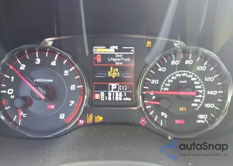 2020 Subaru Wrx Premium из США, поврежденный, VIN JF1VA1F68L8807088